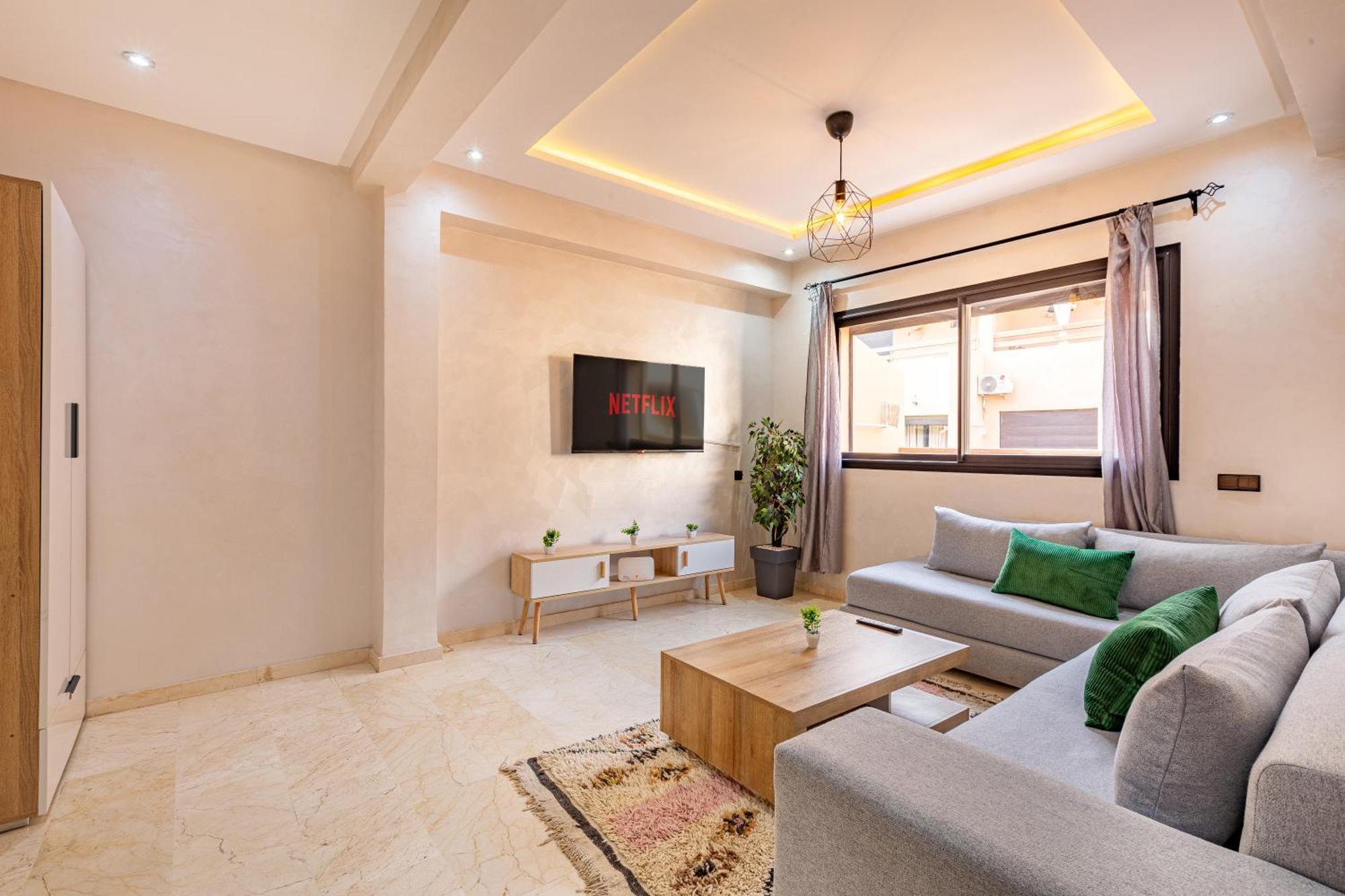 Chic & Cosy Appart Au Centre Ville - 100 % Equipe Marrakesh Extérieur photo